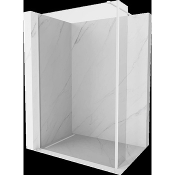 Mexen Kioto стена за душ Walk-in 140 x 40 см, прозрачен, бял - 800-140-212-20-00-040 (800-140-212-20-00-040)