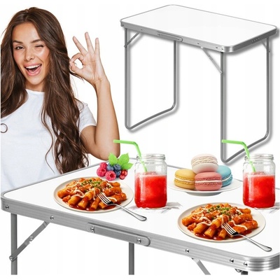 Kempingový stolek skládací zahradní stul 50x70