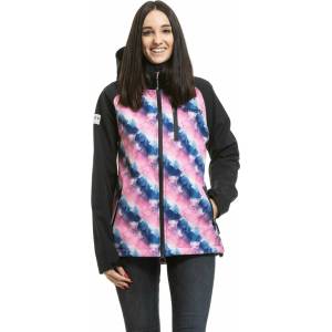 Meatfly дамско softshell яке Zaja Black / Bubbles Meatfly | Cheren | ЖЕНИ | XS
