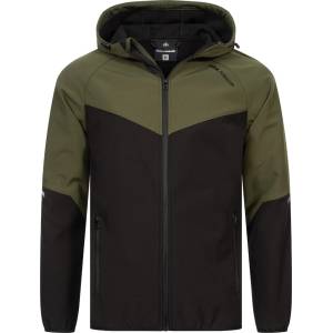 KirkjubØur Мъжко яке KIRKJUBØUR® Njordr Men SOFTSHELL jacket 10, 000 mm water column green/black