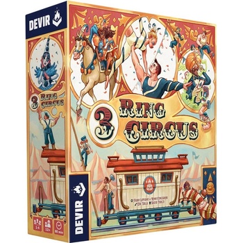 Devir Iberia Настолна игра 3 Ring Circus - Стратегическа (BGBG0004631N)