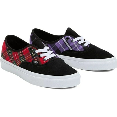 Vans topánky Authentic Rave Plaid Red Multi