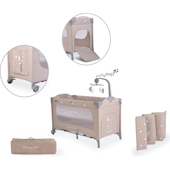 Image 1 of Cangaroo Бебешка кошара Cangaroo - Once upon a time 2, бежова (108441)