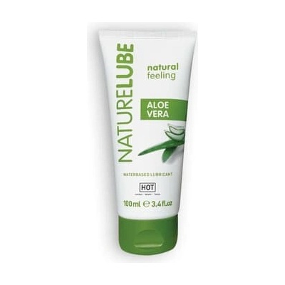 Hot Nature lubrikačný gél na vodnej báze s Aloe Vera 100 ml