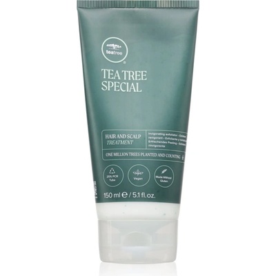 Paul Mitchell Tea Tree Special Hair And Scalp Treatment освежаващ почистващ пилинг за скалпа 150ml