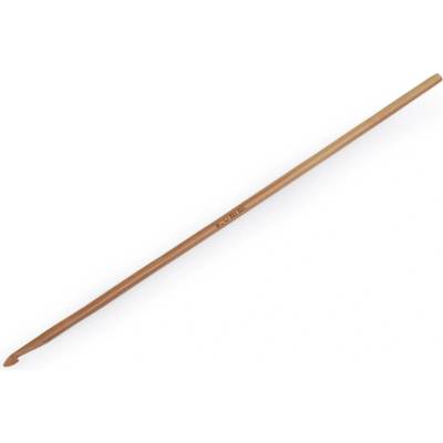 Stoklasa Bambusový háček na háčkování vel. 3; 4; 4,5; 5; 5,5 Balení: 1 ks, Varianta: 3 (3 mm) bambus tmavý 3 (3 mm) bambus tmavý
