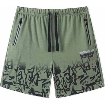 chlapecké šortky S NÁPISEM Khaki