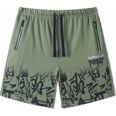 chlapecké šortky S NÁPISEM Khaki