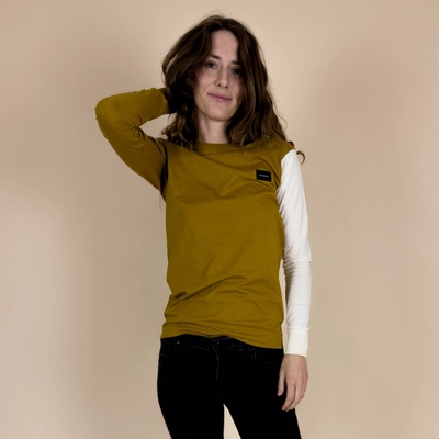 Ananasana UNISEX Triko VENTURE Mustard
