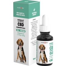 SwissMEDHEMP CBD konopný olej 10%, 10 ml střední pes