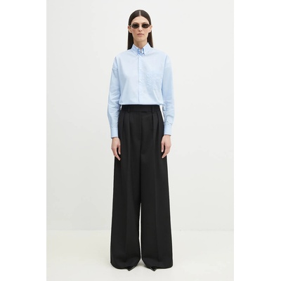 Fiorucci Памучна риза Fiorucci Angel Embroidered Relaxed Fit (U02SPTLO055CO02BL02)