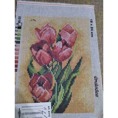 Obrázek na vyšívání 18x24 cm tulipány – Hledejceny.cz