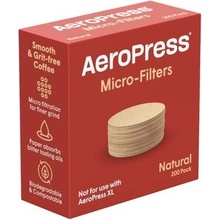 Aeropress Micro přírodní 200 ks