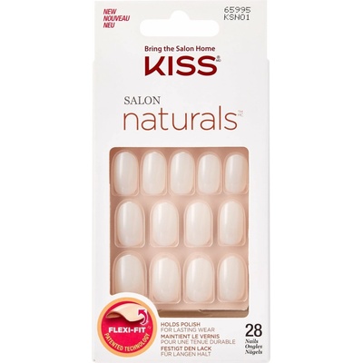 KISS Salon Natural Break Even umelé nechty 28 ks