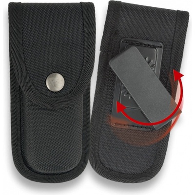 Albainox na nůž 34080 černé s rotačním klipem