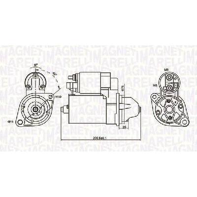 Startér MAGNETI MARELLI MQS1412