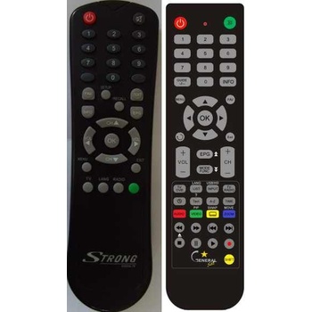 GENERAL STRONG SRT6502, SRT6505 - съвместимо дистанционно управление на марката General (SRT6502, SRT6505)