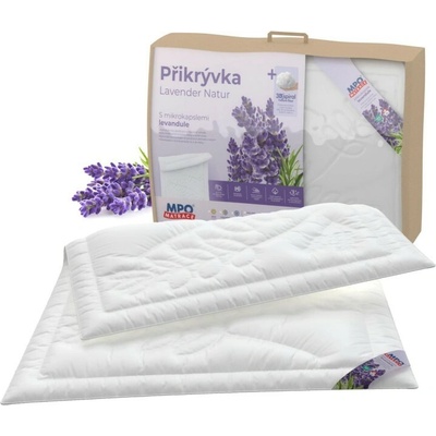 Massivo.cz Přikrývka Lavender Natur letní 140x200