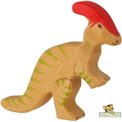 Holztiger dinosaurus Parasaurolophus