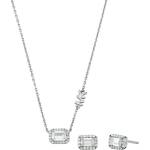 Michael Kors Комплект сребърни обеци и колие Michael Kors MKC1760CZSET Michael Kors | Mnogotsveten | ЖЕНИ | UNI