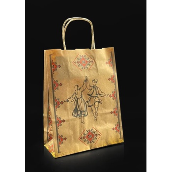 Image 1 of Натурална хартиена чанта с печат