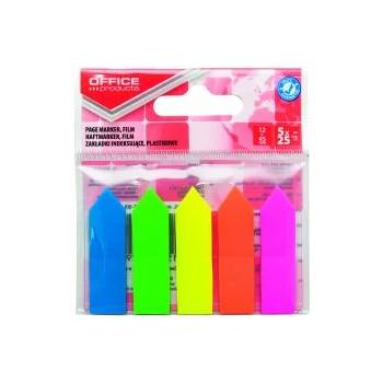 Image 1 of Office products Индекси РVC 45х12мм, 5 х 25 листа стрелкa