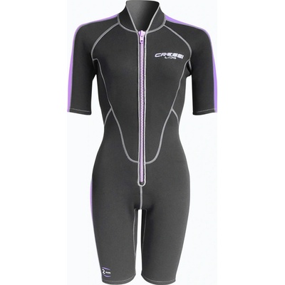 Dámský Cressi Lido Shorty 2 mm black/lilac