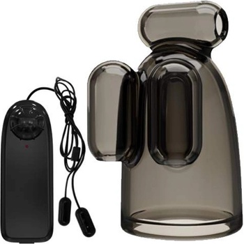 LyBaile Вибриращ Оро стимулатор за мъже "crystal cap 3" 6.2 см