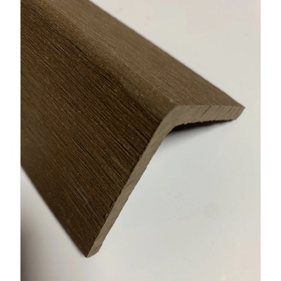 Zakončovací lišta L 55x55mm Chocolate
