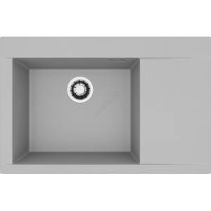 Alveus 1149300 - Кухненска мивка PURE 79x51, 5 cm гранит/сива (AV0162) Мивка за вграждане