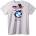 NOONEBRAND Тениска BMW M Класик - 2XL, White