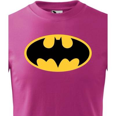 Dětské tričko Batman Purpurová Canvas Dětské tričko Bezvatriko.cz 1