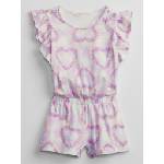 GAP Ruffle Romper Гащеризон детски GAP | Rozov Byal | Момичешки | 12-18 месеца
