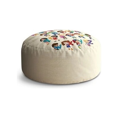 Sablio taburet Circle abeceda 40x50 cm