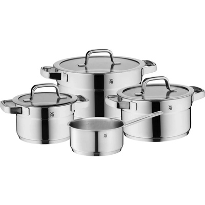 WMF Sada hrnců COMPACT CUISINE, sada 4 ks, stříbrná, nerezová ocel