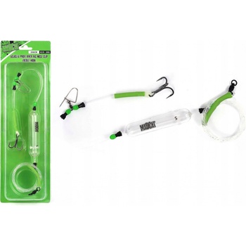 MadCat Náväzec Adjustable River Rigs Nose Clip Triple 250 cm 1,3 mm 165 lb M 3/0 40 g
