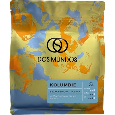 Dos Mundos Kolumbie bezkofeinová 250 g