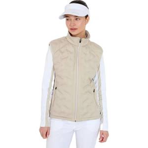 Abacus golf Елек Abacus golf Portrush Hybrid vest - Beige (Light Sand) - sportihobi - 395,06 лв