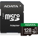 Adata MicroSDXC 128GB Speed Plus UD128GUI3V30A2SP-RA1