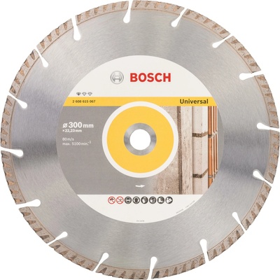 BOSCH Diamantový deliaci kotúč Standard for Universal 300 × 22,23 2.608.615.067 2.608.615.067