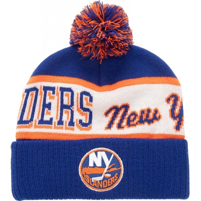 Mitchell & Ness pánská čepice New York Islanders Block Sweep Pom Knit