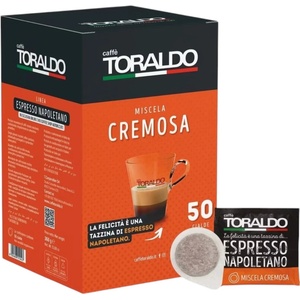 Caffè Toraldo , Miscela Cremosa Espresso Napoletano, кафе дози ESE 44 мм, 50 бр