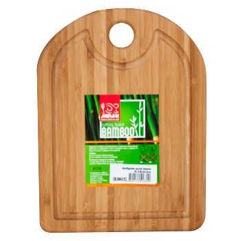 Image 1 of Horecano Бамбукова дъска овална 24, 7х18, 5х1, 5см(b3062s) (011680)