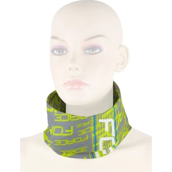 Force šátek multifunkční léto fluo-šedý