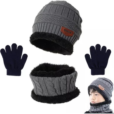 Detský zimný set Sivá