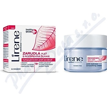 Lirene Healthy Skin+ vyhlazující krém proti zarudnutí 50 ml