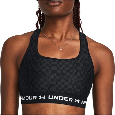 Under Armour Сутиен Under Armour Crossback Mid Print-BLK 1361042-007 Размер XS