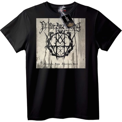 NOONEBRAND Тениска Fit for a King: Absolute Hope Hell - 2XL, White