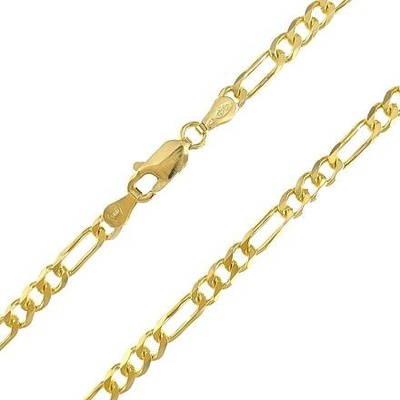 InfinitySilver Stříbrný pozlacený řetízek 1002100G55