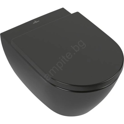 Villeroy & Boch 5614R0R7 - Подвесна тоалетна чиния SUBWAY керамика/черна (VB0083)